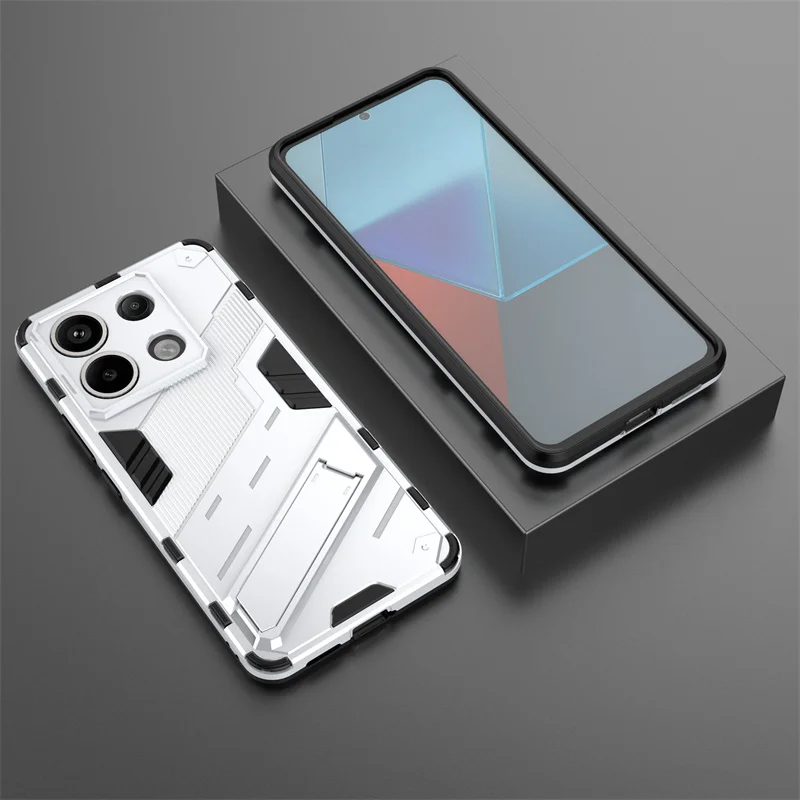 Rugged Shockproof Kickstand Case with Car Mount Feature