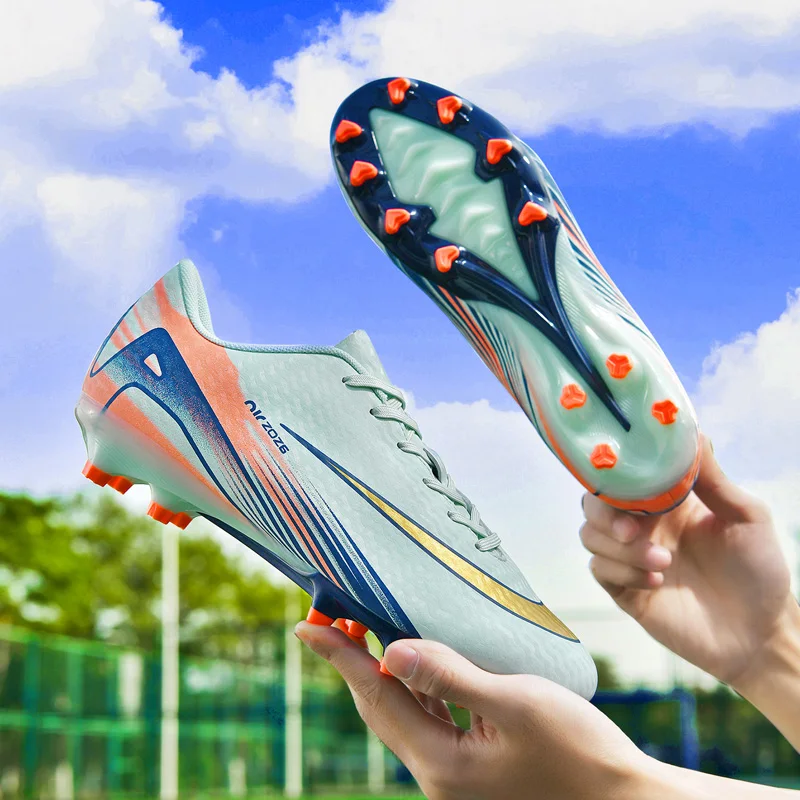 Description Picture 3 of itemSoccer Shoes Men Artificial Grass Original Men's Society Football Boot TF/FG 2025 New Outdoor Sports Football Futsal Shoes