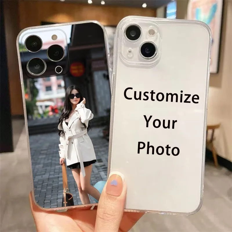 Personalized Custom Photo Transparent TPU Phone Case