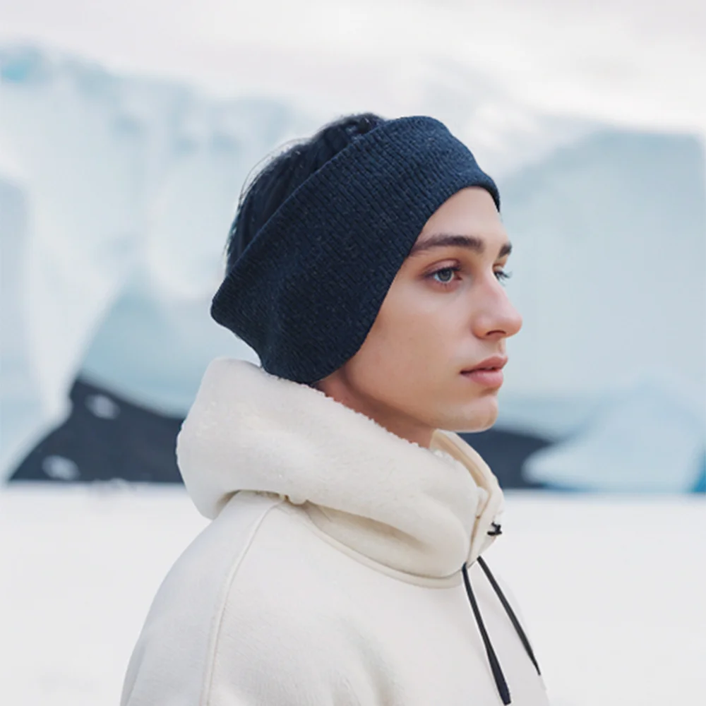 Winter Thermal Headband Winter Thickened Knitted Ear Protection Skiing Sport Band Forehead Warm Outdoor Running Cycling Headwear