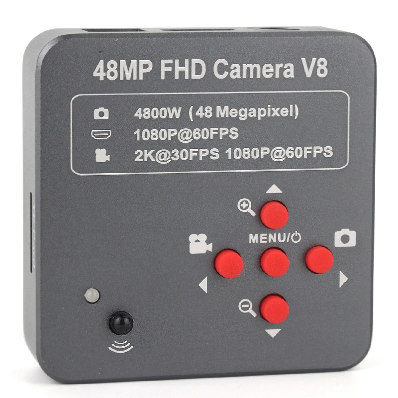 

2K 60FPS 4800W 48MP 1080P HDMI USB промышленный электронный цифровой видеомикроскоп камера Лупа объектив для фотографий