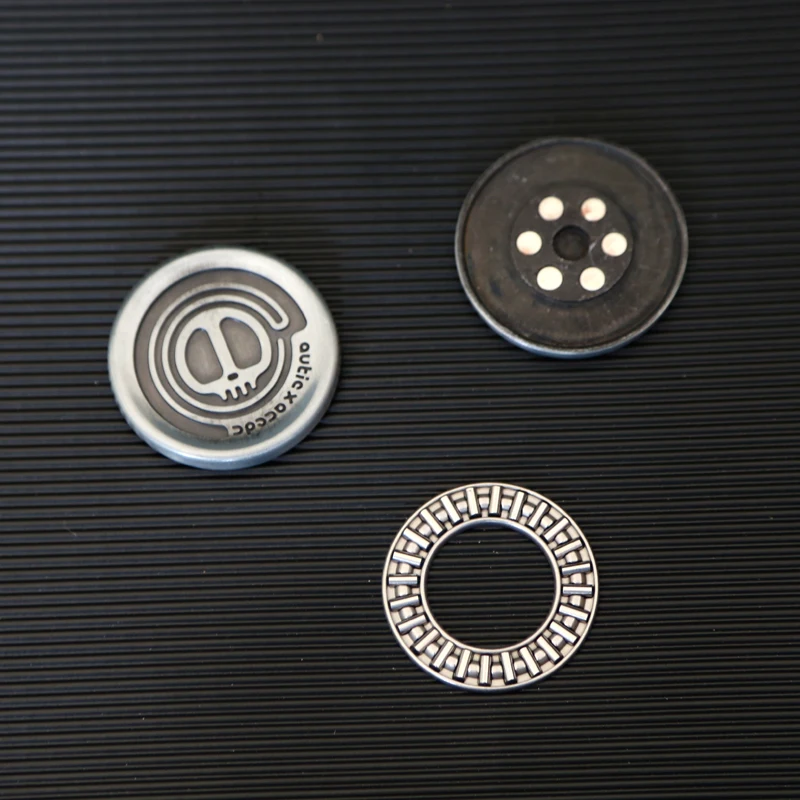 Fidget Toys Devil Milk Cap Magnetic Haptic Coins EDC Adult Metal Autism Sensory ADHD Hand Spinner Anxiety Stress Relief