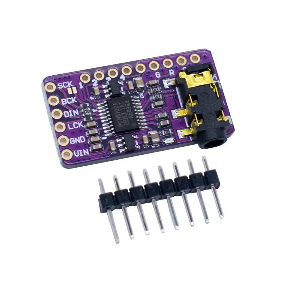 Interfaccia I2S Pcm5102A Dac Decoder Gy-Pcm5102 Modulo Lettore I2S Per Scheda Formato Raspberry Pi Phat Scheda Audio Digitale Pcm5102