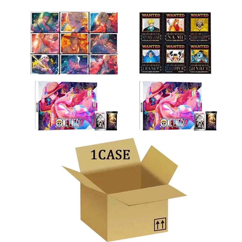 Commerci All'Ingrosso Di Carte Da Collezione Di Un Pezzo Booster Box Come Carte Da Gioco Con 1 Custodia