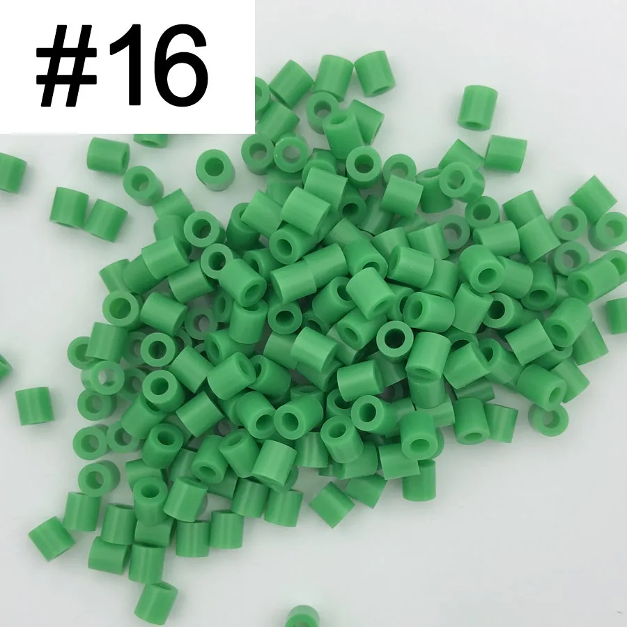 5mm 1000PCS Assorted Colored Hama Beads for Kids DIY Pixel Art and Puzzles