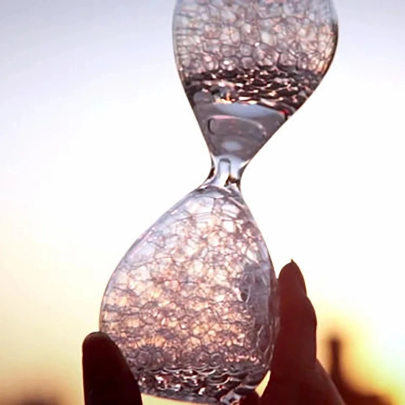 Creative New Product Bubble Hourglass Not Timer Home Decoration Desk Sandglass Bubble Water Liquid Drift Bottle Glass Fun Gifts images - 6