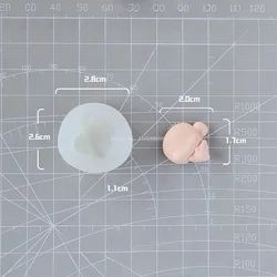 Ultralight Clay Cartoon Doll Silicone Mold - DIY Polymer Clay Animation Character Tool (Mini Right)