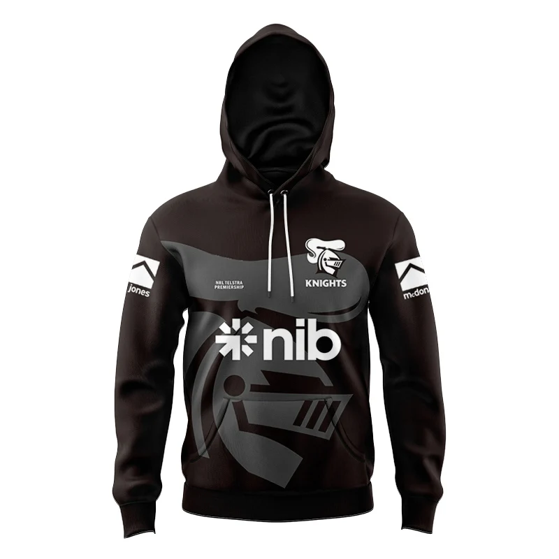 Dolphins Melbourne Storm Kids Knights Home Away Training Rugby Jersey Pullover Hoodie