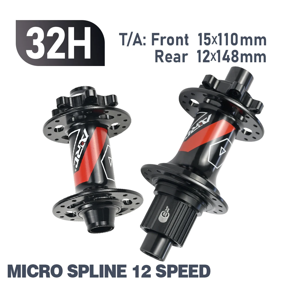 High-Performance Mountain Bike Boost Hub with Sealed Bearings and 6-Pawl Engagement System