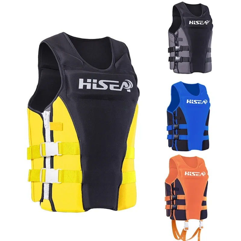 

35kg-120kg Men Women Neoprene Life Vest Float Jacket Float Suit Jacket for Kayaking Fishing Surfing Canoeing Sailing CE USCG