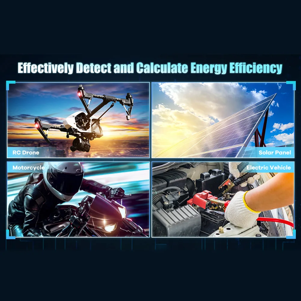 150A RC Battery Voltage Amp Meter Backlight LCD High Precision Current Power Analyzer Digital High-Precision Amp Watt Meter