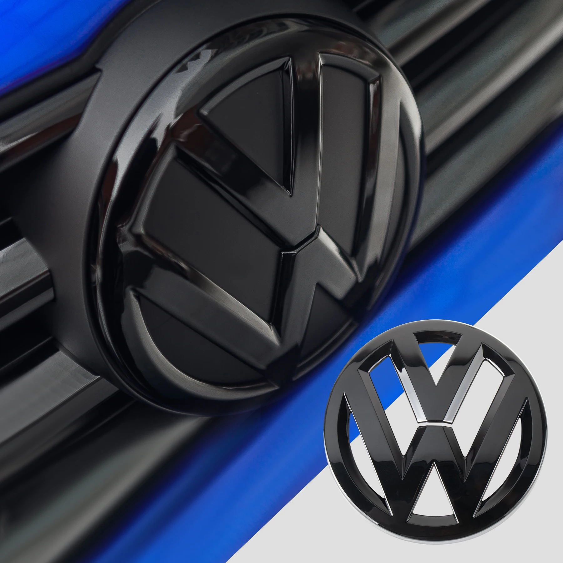 Car Front Radiateor Badge Sticker Rear Trunk Lid Emblem Decoration For Volkswagen VW Golf 4 MK4 5 MK5 6 MK6 7 MK7 Sportvan 8 MK8 car badge sticker