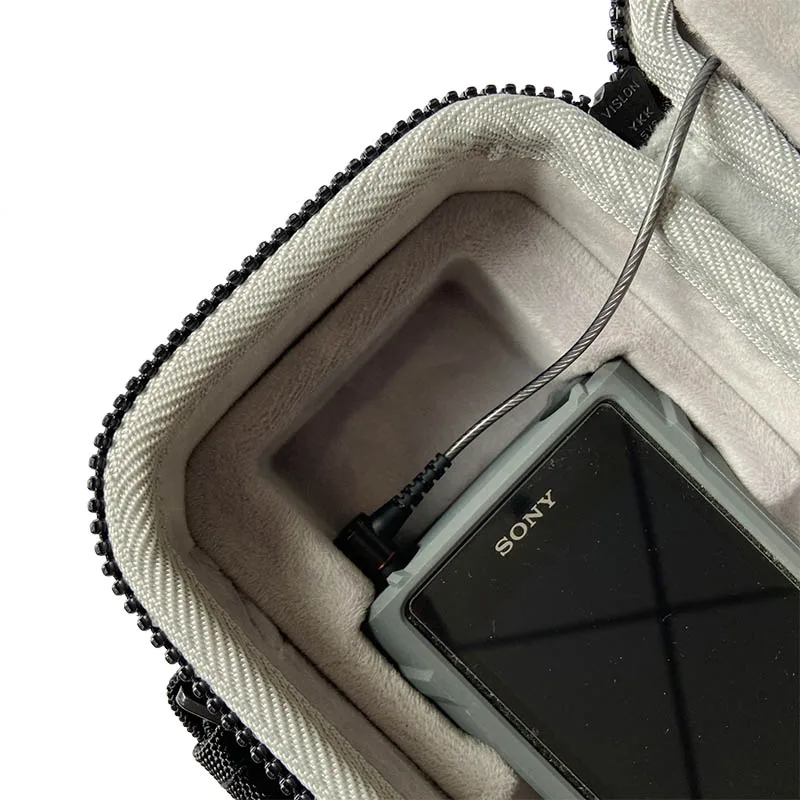 Portable Hard Shell Carrying Case for Sony NW-WM1A Black Brick Music Player Case Storage BRICS WM1Z Box Bag