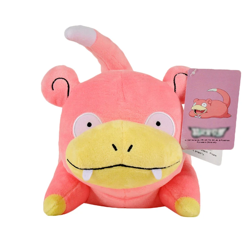 Original 25cm Slowpoke Stuffed Animals Toy Pokemon Kids Gift
