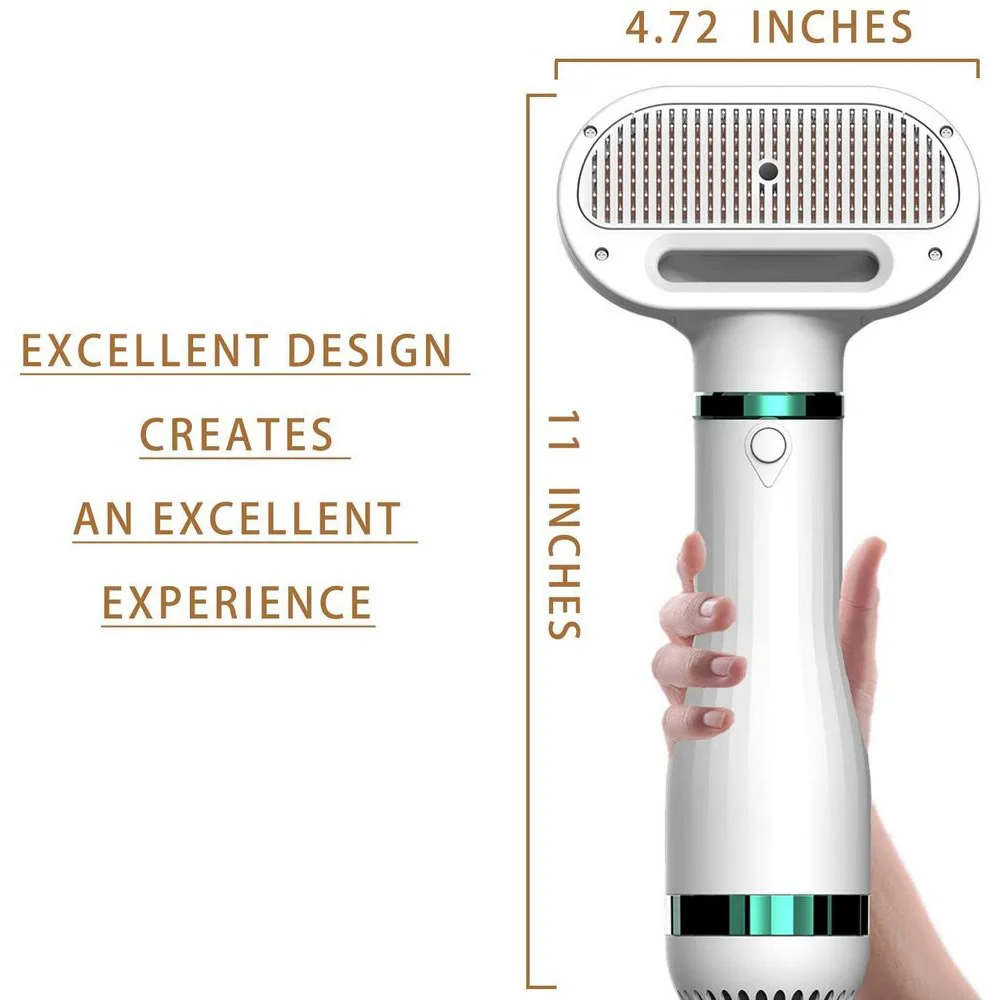 Pet Hair Dryer Dog Grooming Hair Dryer Adjustable Temperature Pet Supplies