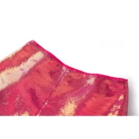 Brand New Unique Party Style Bling Sequins Cloth Suit Single Button Blazer Shorts Fushcia Color Lady 2PCs - Image 5