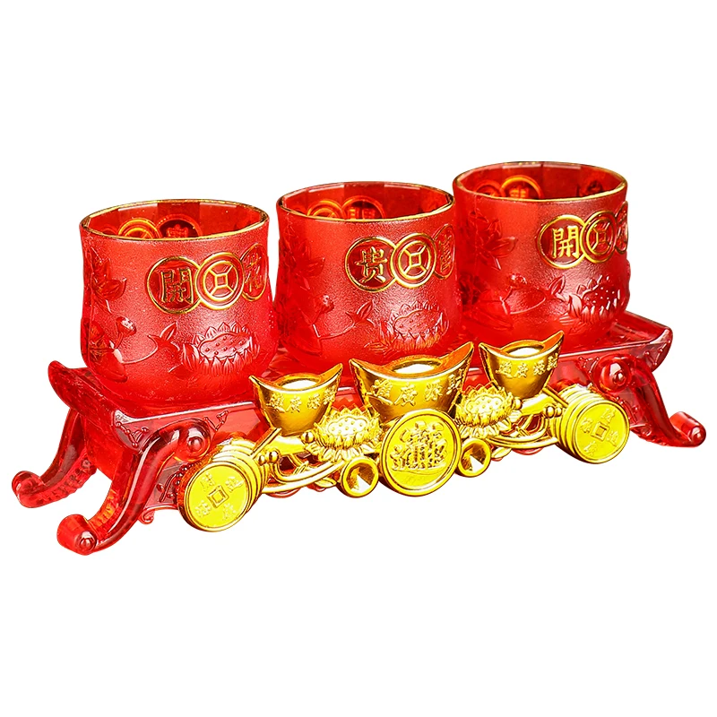 

Plastic Red Bowl Ornaments