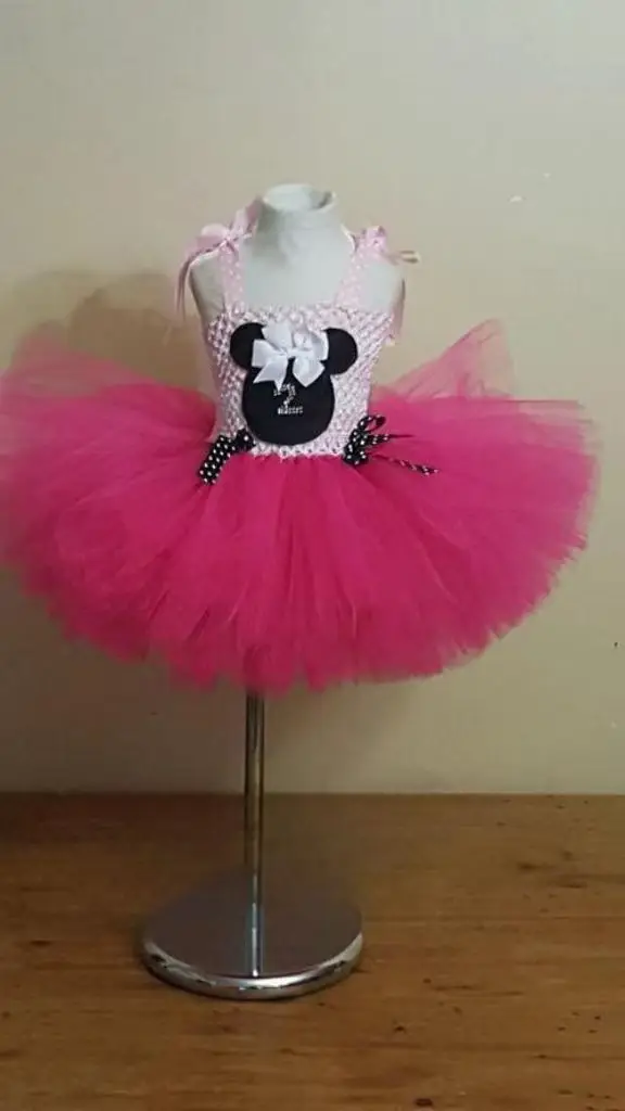 Baby Girls Minnie Tutu Dress Minnie Birthday Party Costume with Mouse Ears  Headband Set 3 Color Options Baby Tutu Dresses 0-9Y - AliExpress 1501