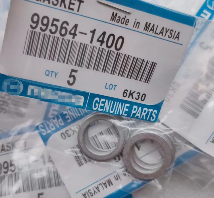Oil Drain Plug Gasket Oil Pan Drain Screw Gasket For Mazda CX-3 CX-4 CX-5 CX-8 Atenza Axela Genuine M14x1.5 Oil Drain Plug Seal Washer Sealing Washers