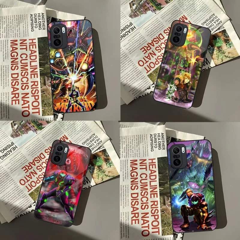 M-Metroid Game D-Drakes Custodia Per Telefono Per Xiaomi 13 10 10T 11I 11T Redmi Note 11 8 11S Pro Poco M4 F3 X3 2023 Cover In Vetro