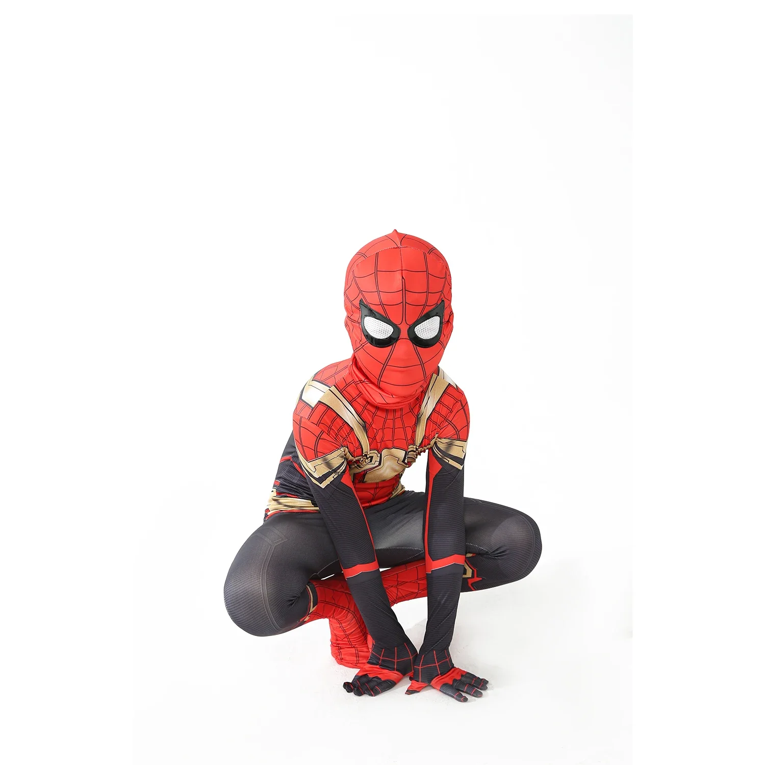 Kids Style Superhero Spiderman/Black Panther/Venom Halloween Party Christmas Cosplay Costume 12 Children Gifts