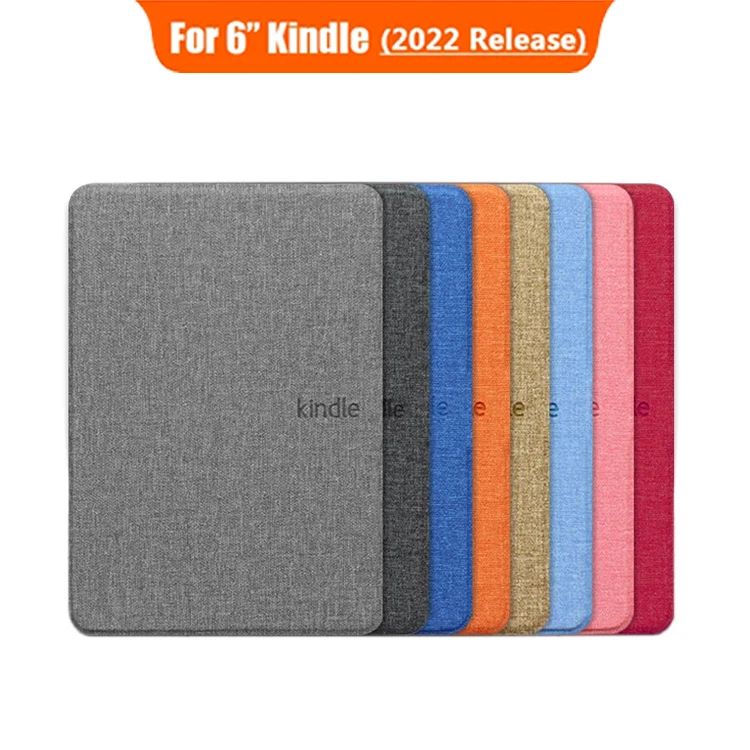 Fabric Magnetic Smart Case for Kindle 2022 - Sleek Protective Cover Sleeve