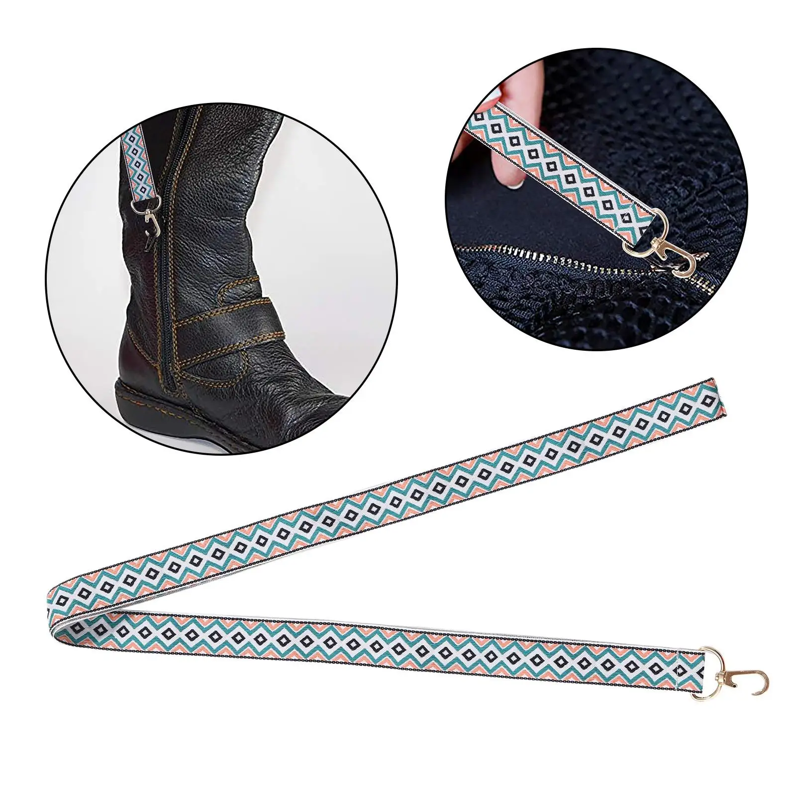 Dress Zipper Helper Zipper Puller Zipping Dress Tool Pull Assistant 77cm button hook helper