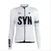 Spring  Autumn Women Long Sleeve Cycling Jersey 2024 SYN Team Race Shirts Polyester Bicycle Clothing Ropa Ciclismo 2