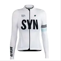 Spring  Autumn Women Long Sleeve Cycling Jersey 2024 SYN Team Race Shirts Polyester Bicycle Clothing Ropa Ciclismo 2