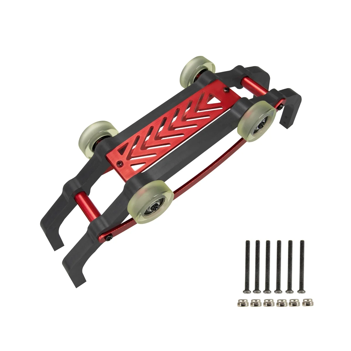 

Нейлоновый алюминиевый сплав рулонная клетка колесная балка для H16 16207 16208 16209 16210 1/16 Запчасти для модификации радиоуправляемого автомобиля, красный