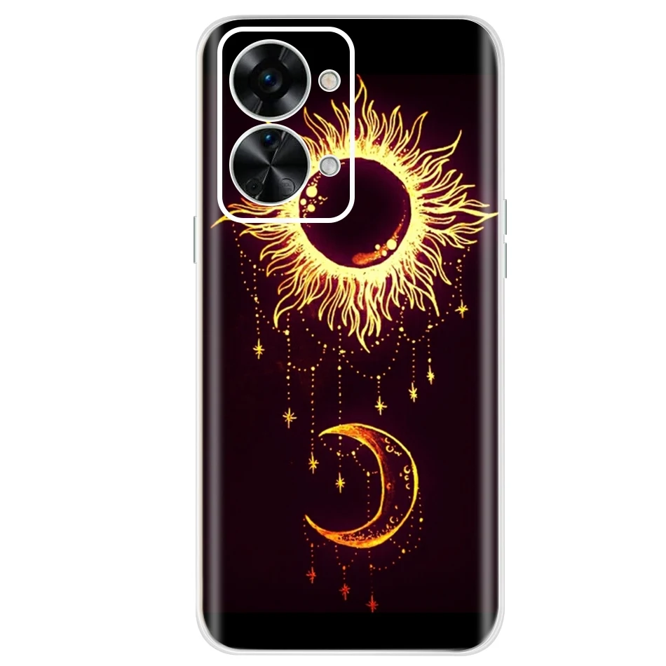 Stylish Painted Soft Silicone Clear TPU Phone Case Cover with Bumper Protection