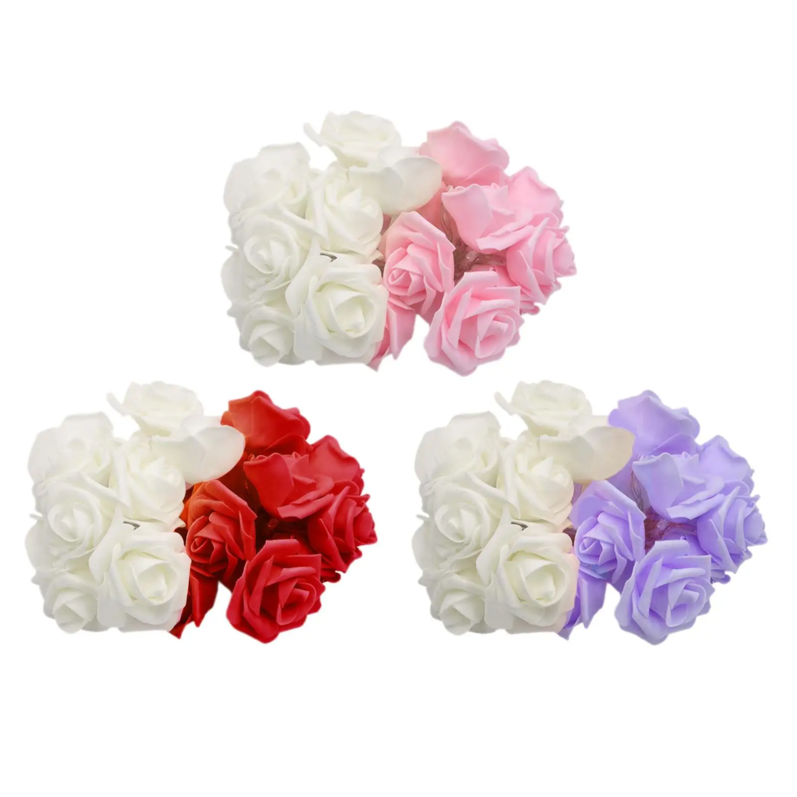 

Цветы розы, сказочные огни, гирлянда, искусственные лампочки 1,5 м для комнаты, вечеринки, День матери, День Святого Валентина, дома