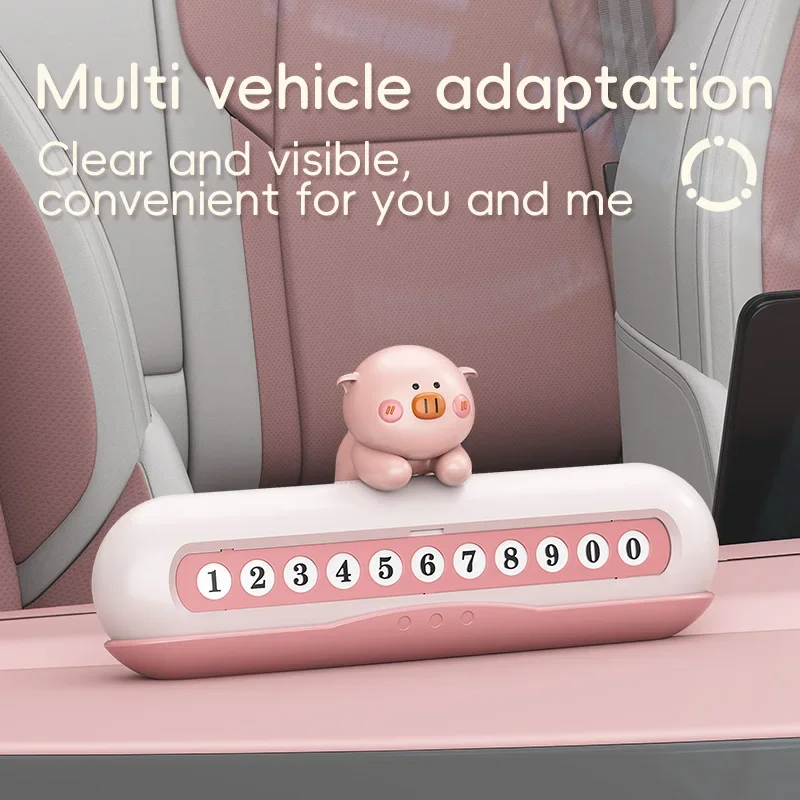 Car Temporary Parking Plate