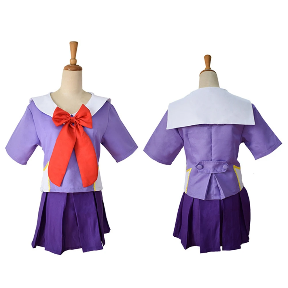 

Anime Cos Mirai Nikki Gasai Yuno Cosplay Costumes Outfit Halloween Christmas Uniform Suits
