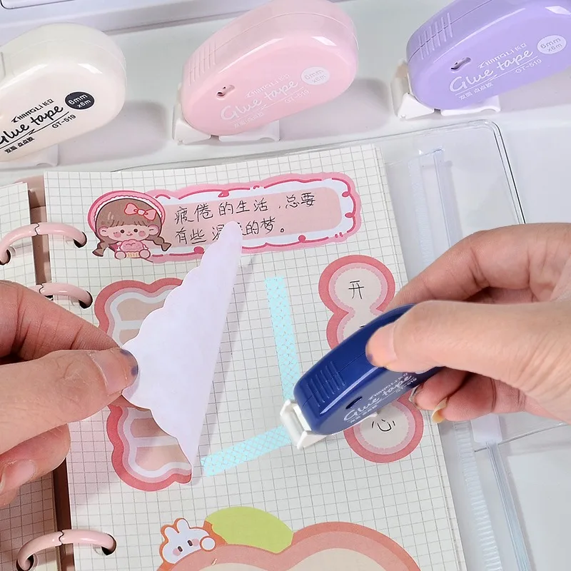 Double Sided Adhesive Dots Glue Tape For Scrapbooking Collage Photo Junk Journal School Stationery Craft Supplies