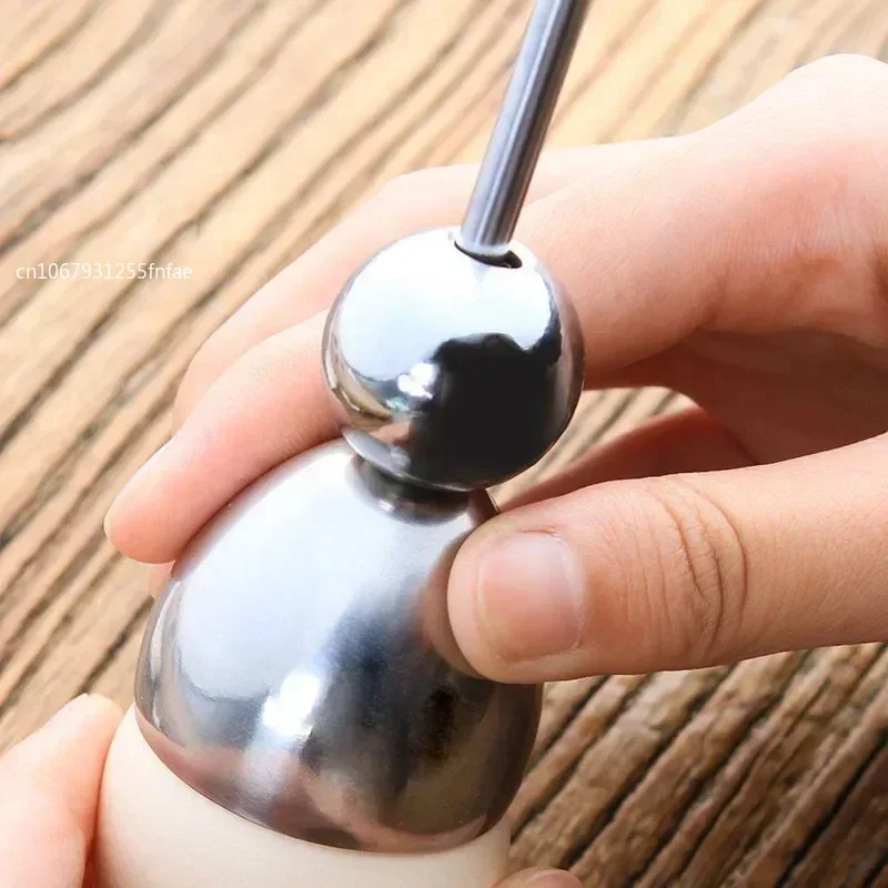 Egg Cutter Opener Egg Stainless Steel Breaker Break Beat Clipper Scissor Shell Boiled for Kitchen Tool Cooked Snipper Whisk egg shell opener,egg opener,egg shell scissors