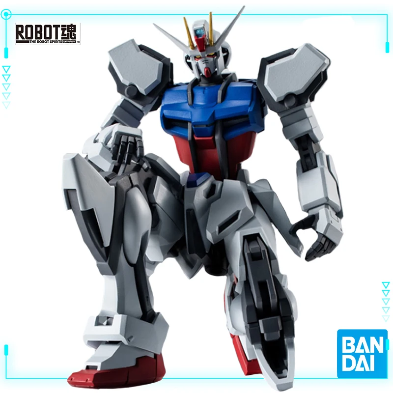 

Bandai Original Genuine GUNDAM THE ROBOT SEED GAT-X105 Strike Gundam Action Figures Mobile Suit Gundam Assembly Model Xmas Gift