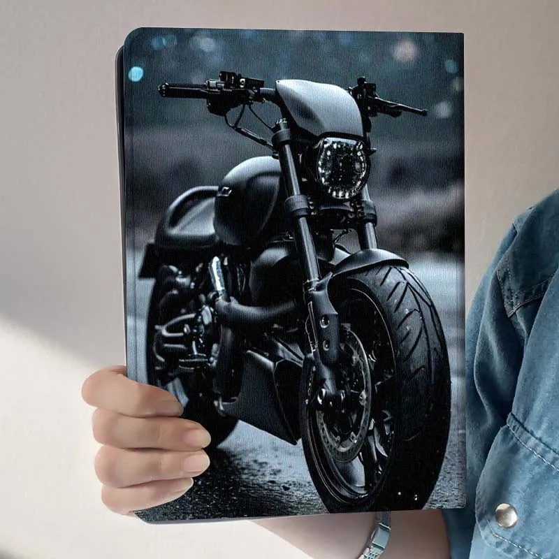 Sleek and Stylish Protective Case for Tablets - Perfect Auto & Motorcycle-Inspired Gift