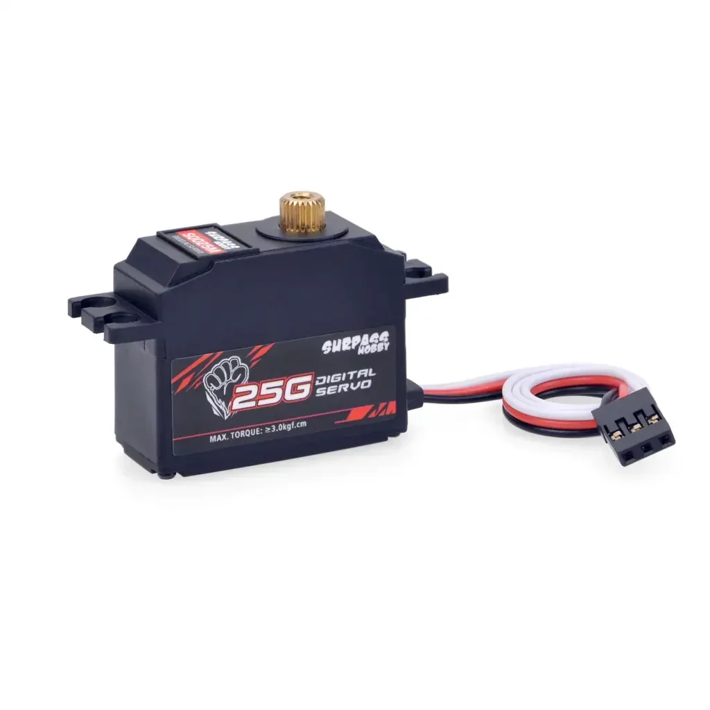 ÜBERTREFFEN HOBBY Servo RC High Speed Metal Gear Mini Servos 9G 17G 25G 6KG 15KG Digital Motor für 1/8 1/12 1/10 RC Auto Flugzeug – Detail 23