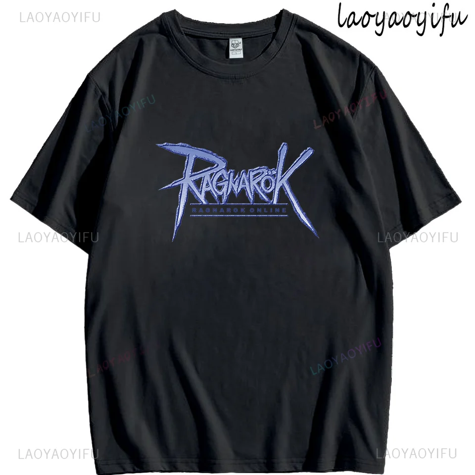노스탤지어 게임 티셔츠, 라그나로크 온라인 프린트 탑, 클래식 귀여운 RPG 그래픽 티셔츠, 남녀공용 의류, 코튼 셔츠 -  AliExpress