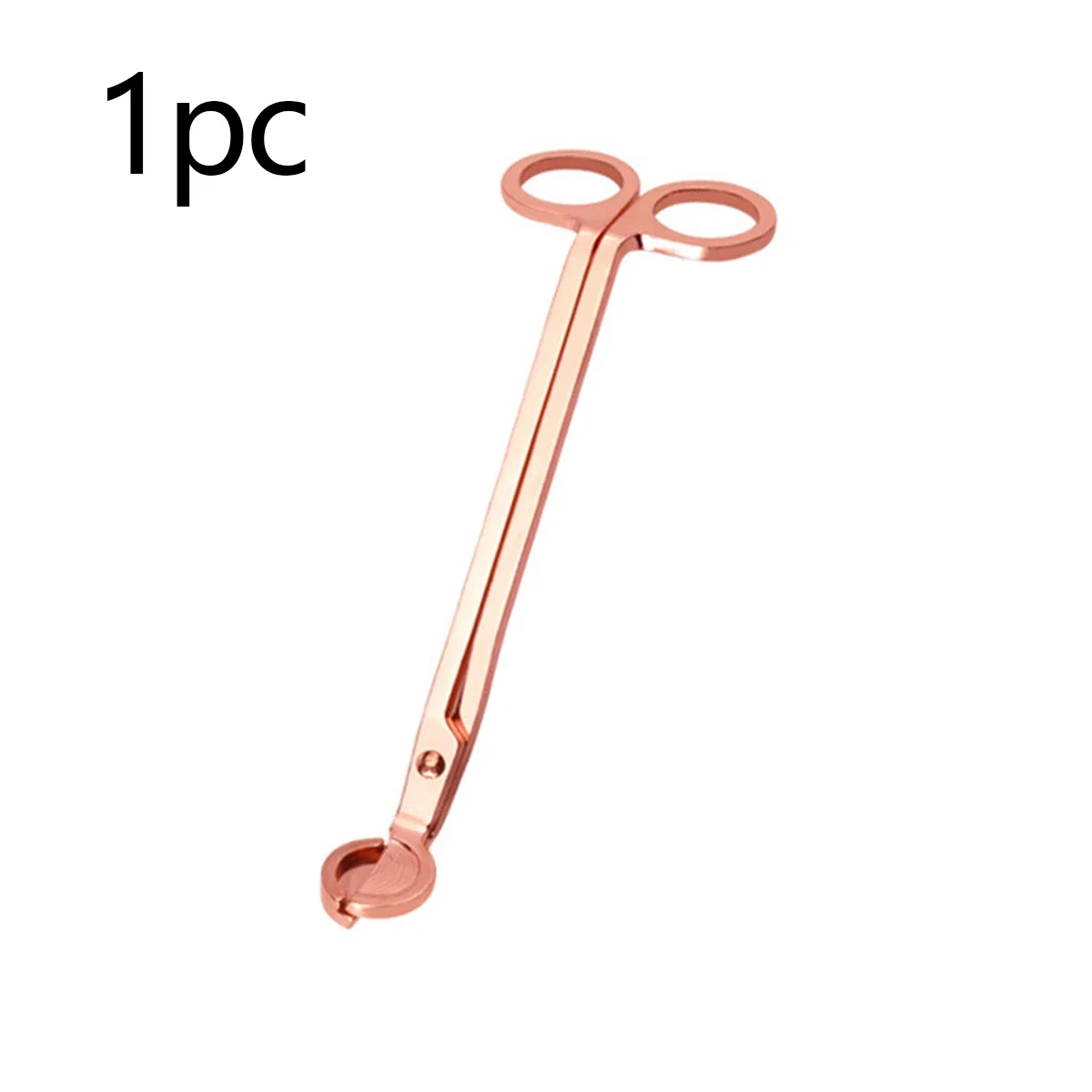 SZXMDKH Taglierina per stoppini per candele, in acciaio inox, tagliastoppini per lampada ad olio, accessori per candele, taglierino, forbici – 17,8 cm