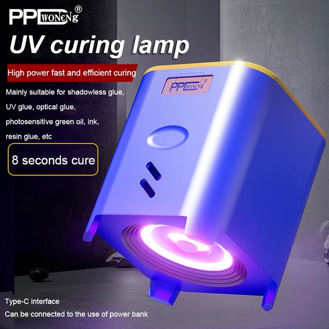 Lampe UV-LIGHT pour colle à polymérisation