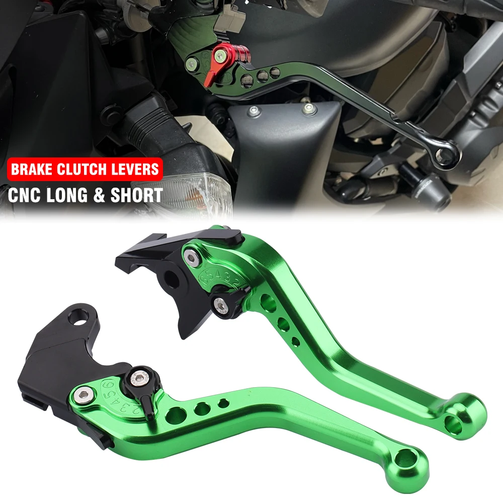 Фото Для Kawasaki Ninja400 2018-2022 Ninja125 Ninja250 Ninja300 Ninja 125 250 300 400 250R 300R EX250 длинные/короткие рычаги тормозной муфты №1