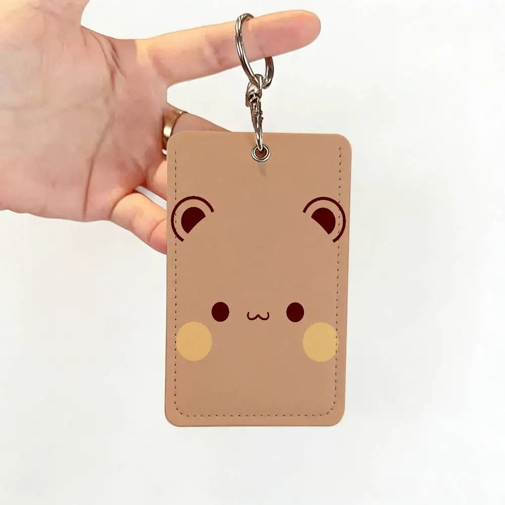 Charming Bubu Card Holder with Keychain - Protective Case