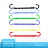Space Saving Storage Hangers Multifunction Plastic Clothes Racks Rotary Organizer Hangers 5 Hole Magic Closet Wardrobe Organizer 5
