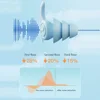 Silicone Anti-Noise Earplugs Soft Reusable Washable Soundproof Sleeping Earplugs Outdoor Travel Noise Reduction Earplugs 4