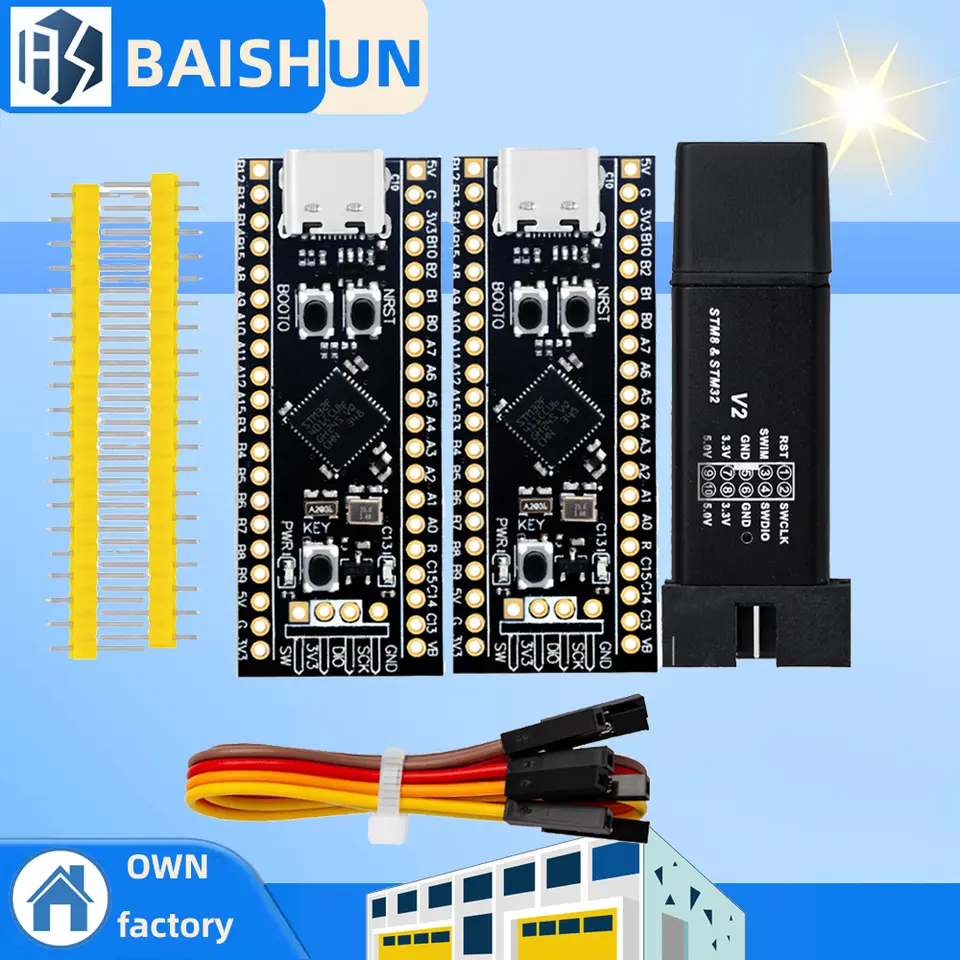 STM32F401 Development Board V3.0 STM32F401CCU6 STM32F411CEU6 STM32F4 Learning Board 84Mhz 96KB RAM 512KB/100Mhz 128KB RAM 512KB image 1