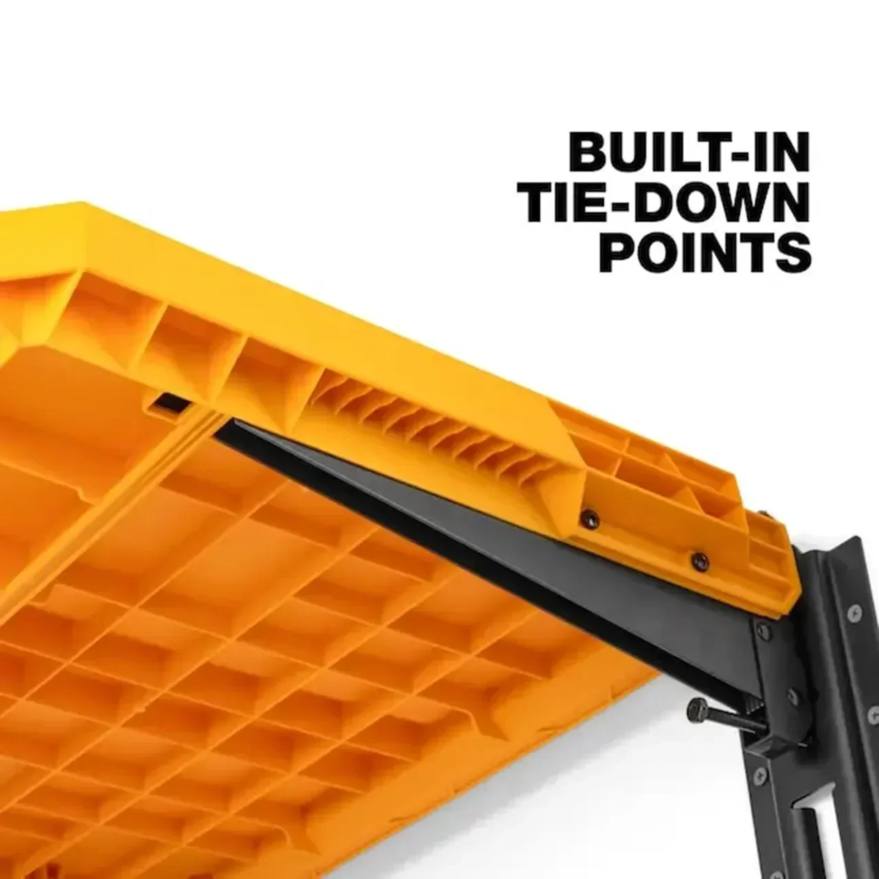 TOUGHBUILT TB-B1S3-M-20 wall mounted toolbox with dedicated shelf and fixed wall shelf 4