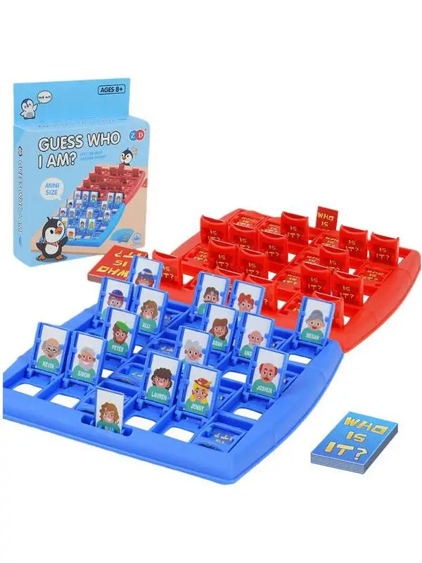 Card Game Toy Educational Game Guessing With 96Pcs Cards Logical Reasoning Thinking Preschool Gift