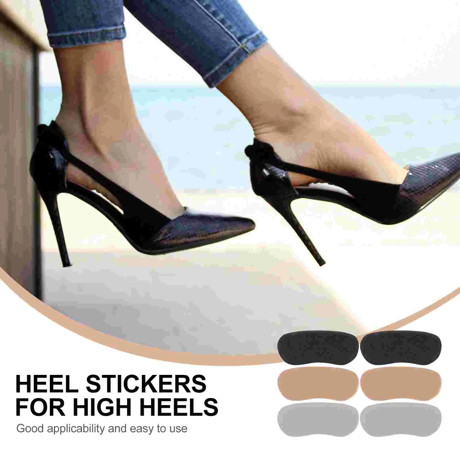 

6 Pcs Shoes For Women Anti-drop Half Size Mat Cushions Sports Heel Liners Protective Women's